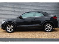 Used VW T-Roc Cabriolet R-line 150 HP (110 kW) 2022 Black Cabriolet