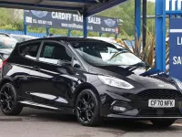 Used Ford Fiesta ST-Line 95 HP (69 kW) 2021 Agate black (premium paint) Hatchback