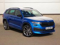 Used Skoda Kodiaq SportLine 196 HP (144 kW) 2024 Race blue metallic SUV