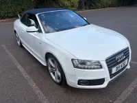Used Audi A5 Cabriolet S-Line 2011 White Cabriolet