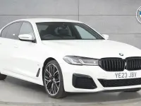 Used BMW 530 M Sport 282 HP (207 kW) 2023 White Sedan
