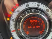 Used Fiat 500 Lounge 85 HP (62 kW) 2010 Red Hatchback