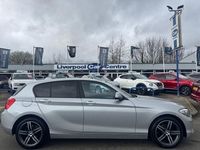 Used BMW 118 Sport Line 136 HP (100 kW) 2018 Silver Hatchback