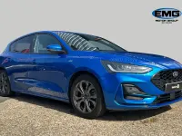 Used Ford Focus ST-Line 125 HP (91 kW) 2024 Blue Hatchback
