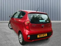 Used Kia Picanto City 68 HP (50 kW) 2013 Red Hatchback