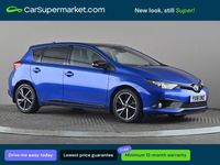 Used Toyota Auris Design 136 HP (100 kW) 2018 Blue/black Hatchback