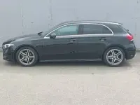 Used Mercedes A180 AMG line 136 HP (100 kW) 2021 Black Hatchback