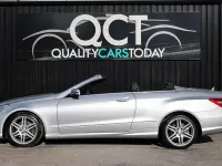 Used Mercedes E220 170 HP (125 kW) 2012 Silver Cabriolet