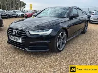 Used Audi A6 Black Edition 190 HP (139 kW) 2015 Black Sedan