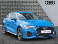 Used Audi A3 S-Line 148 HP (108 kW) 2023 Blue Sedan