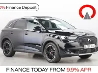 Used DS Automobiles DS7 Crossback Performance 130 HP (95 kW) 2020 Black SUV