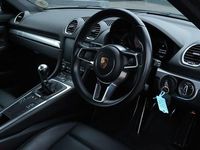 Used Porsche 718 Cayman 350 HP (257 kW) 2017 Black Coupe