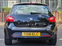 Used Seat Ibiza FR 110 HP (80 kW) 2016 Black Hatchback