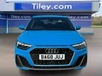 Used Audi A1 Sportback S-Line 116 HP (85 kW) 2019 Blue Hatchback