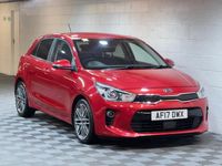 Used Kia Rio First Edition 2017 Red Hatchback