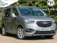 Used Vauxhall Combo S 100 HP (73 kW) 2020 Grey MPV