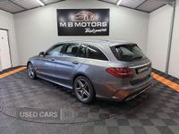 Used Mercedes C220 AMG line 194 HP (142 kW) 2019 Grey Estate