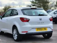 Usado Seat Ibiza Sport 85 HP (62 kW) 2015 Branco Citadino