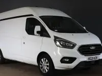 Used Ford Transit Custom Limited 130 HP (95 kW) 2021 White Van