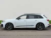 Begagnad Audi Q7 Black Edition 340 HK (250 kW) 2021 Vit SUV