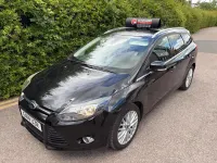 Used Ford Focus Zetec 2014 Black Estate
