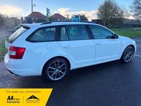 Used Skoda Octavia vRS 2015 White Estate