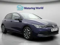 Used VW Golf VIII Active 131 HP (96 kW) 2021 Blue Hatchback