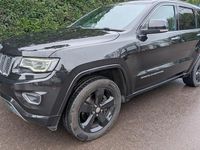 Used Jeep Grand Cherokee Overland 250 HP (183 kW) 2017 Black SUV