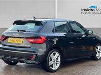 Used Audi A1 S-Line 110 HP (80 kW) 2021 Black Hatchback