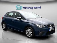 Used Seat Ibiza SE 95 HP (69 kW) 2018 Blue Hatchback