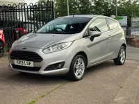 Used Ford Fiesta Zetec 2013 Silver Hatchback