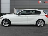 used BMW 118 1 Series 2.0 D M SPORT 5d 147 BHP Navigation, 6.5-Inch IDrive Display, LED Headlights, Privacy Glass, DAB Digital Radio Alpine White, 18-Inch Alloy Wheels