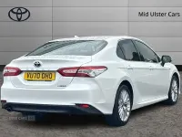 Used Toyota Camry 2020 White Sedan