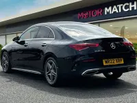 Used Mercedes CLA250 AMG line 224 HP (164 kW) 2022 Black Coupe