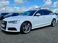 Used Audi A6 Black Edition 190 HP (139 kW) 2015 White Estate