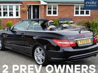 Used Mercedes E350 2011 Black Cabriolet