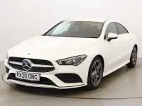 Used Mercedes CLA180 AMG line 2020 White Coupe