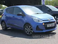 Used Hyundai i10 GO! 67 HP (49 kW) 2018 Blue Hatchback