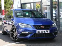 Used Seat Leon 4Drive 296 HP (217 kW) 2020 Blue Estate