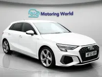 Used Audi A3 Sportback S-Line 2022 White Hatchback