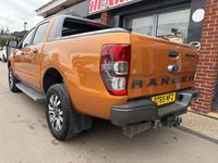 Begagnad Ford Ranger Wildtrack 2020 Orange Pickup