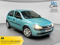 Used Vauxhall Corsa Elegance 2002 Silver Hatchback