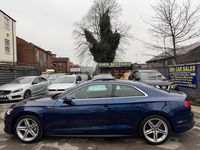Begagnad Audi A5 S-Line 2017 Blå Sportkupé