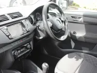 Used Skoda Fabia SE L 94 HP (69 kW) 2021 Moon white metallic Hatchback