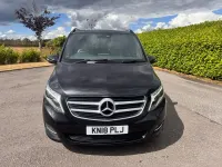 Used Mercedes V220 163 HP (119 kW) 2018 Black MPV