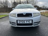 Used Skoda Fabia vRS 130 HP (95 kW) 2005 Silver Hatchback