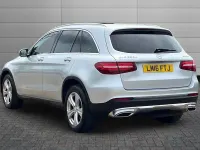 Used Mercedes GLC250 Premium 204 HP (150 kW) 2016 Iridium silver SUV