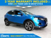 Used Nissan Qashqai N-Connecta 163 HP (119 kW) 2018 Blue SUV