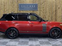 Used Land Rover Range Rover SVAutobiography Dynamic Black 551 HP (405 kW) 2017 Red SUV
