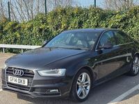 Used Audi A4 S-Line 150 HP (110 kW) 2014 Black Sedan